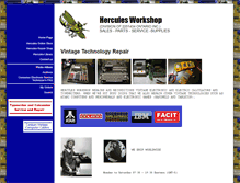 Tablet Screenshot of herculesworkshop.com
